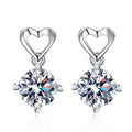 AMOUR SOLITAIRE EARRINGS