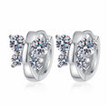 FLUTTER BRILLIANCE HOOP EARRINGS