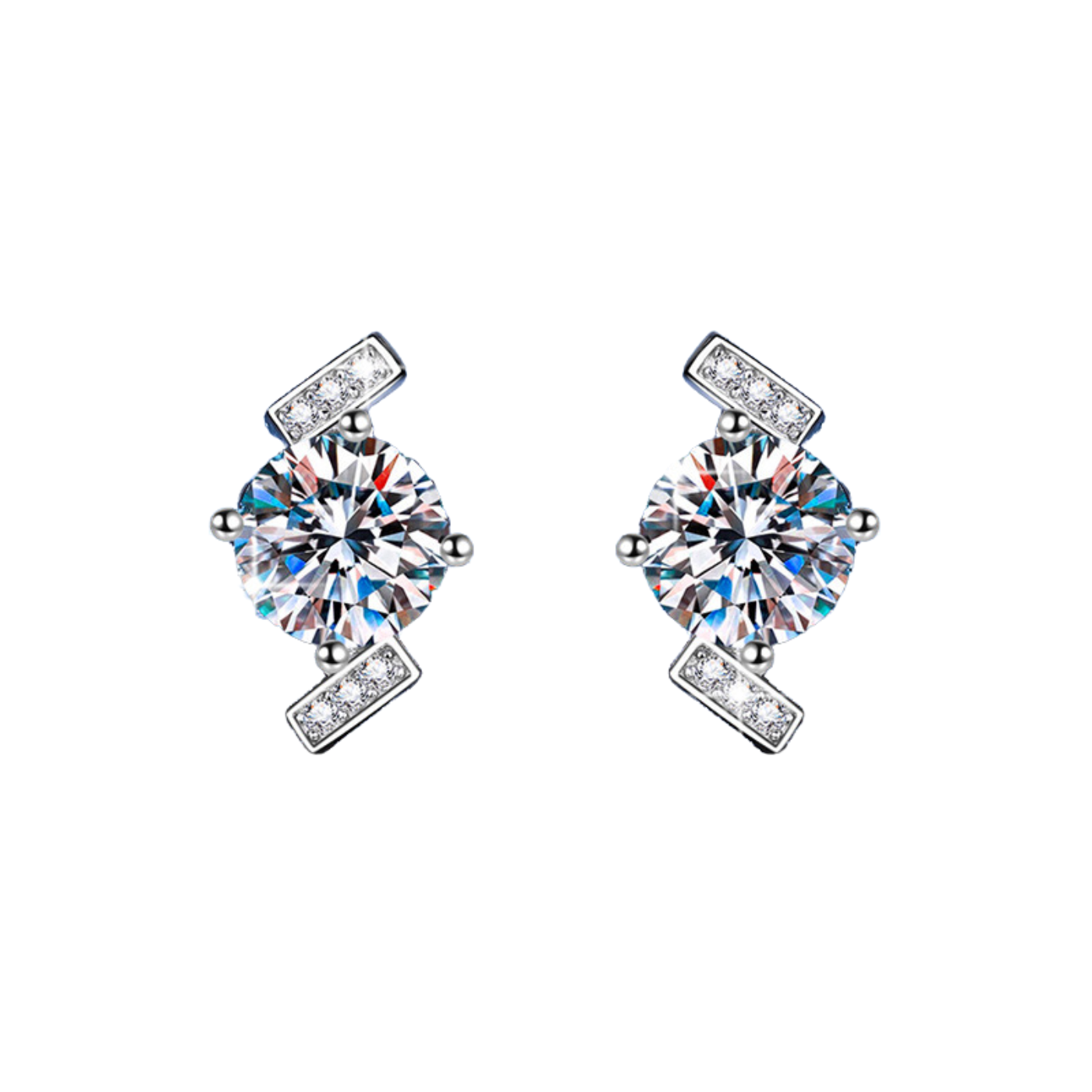 RADIANT PRISM STUD EARRINGS