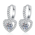 ETERNAL SPARK HEART EARRINGS