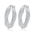 CELESTIAL TWIST HOOP EARRINGS