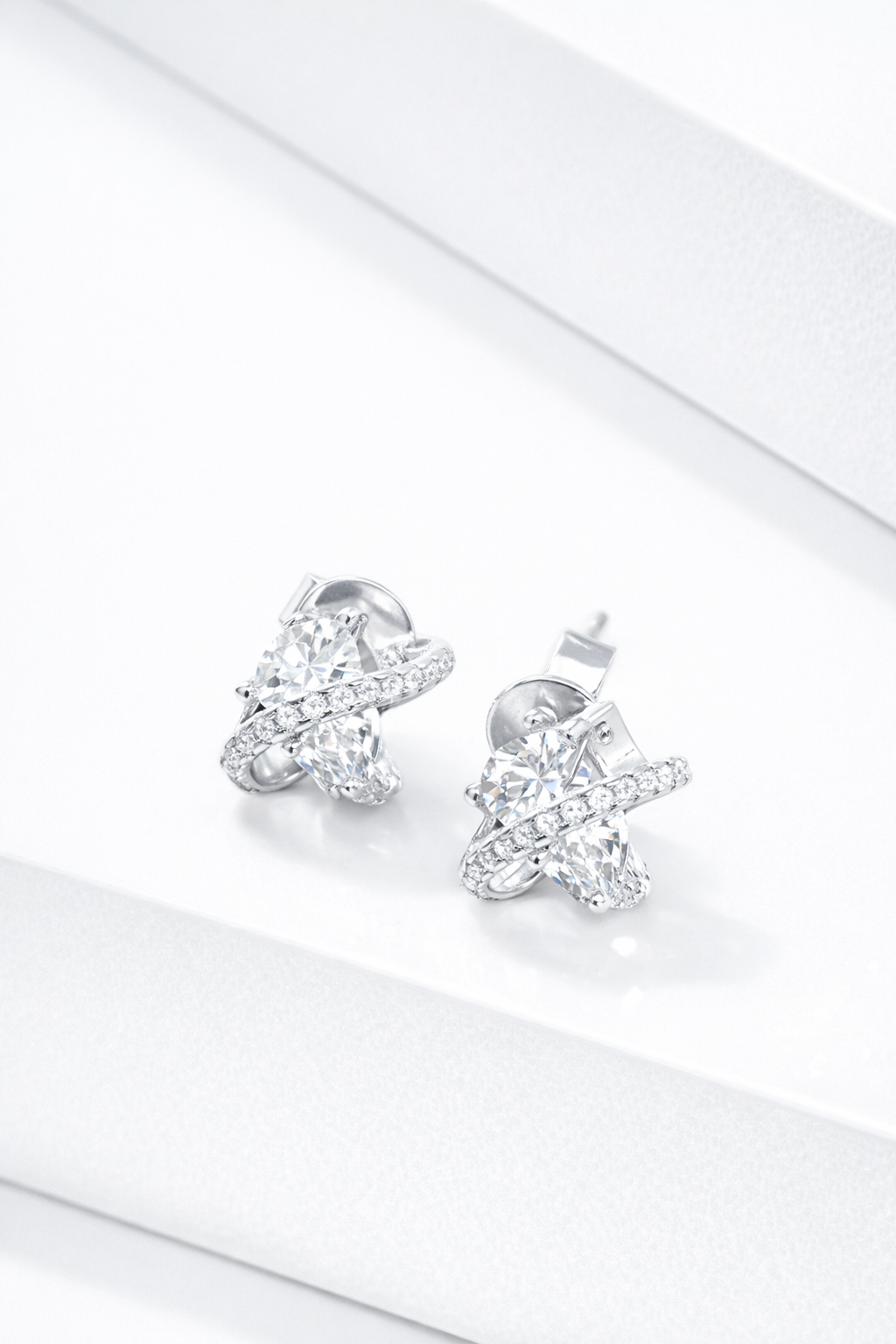 CELESTIAL VEIL STUD EARRINGS
