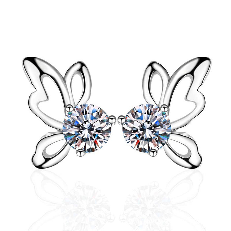 FLUTTERING GRACE STUD EARRINGS