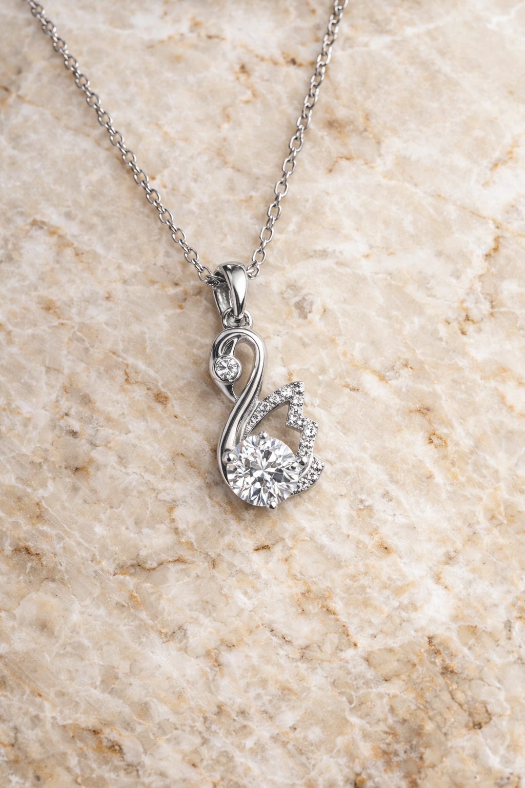 SWAN SERENADE NECKLACE